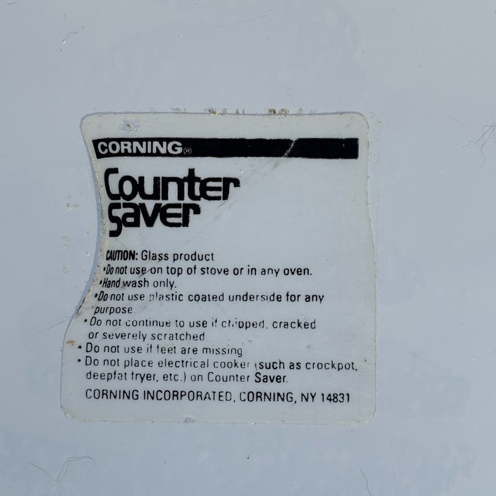 Corningware Counter Saver glass cutting board - Picture 4 of 16
